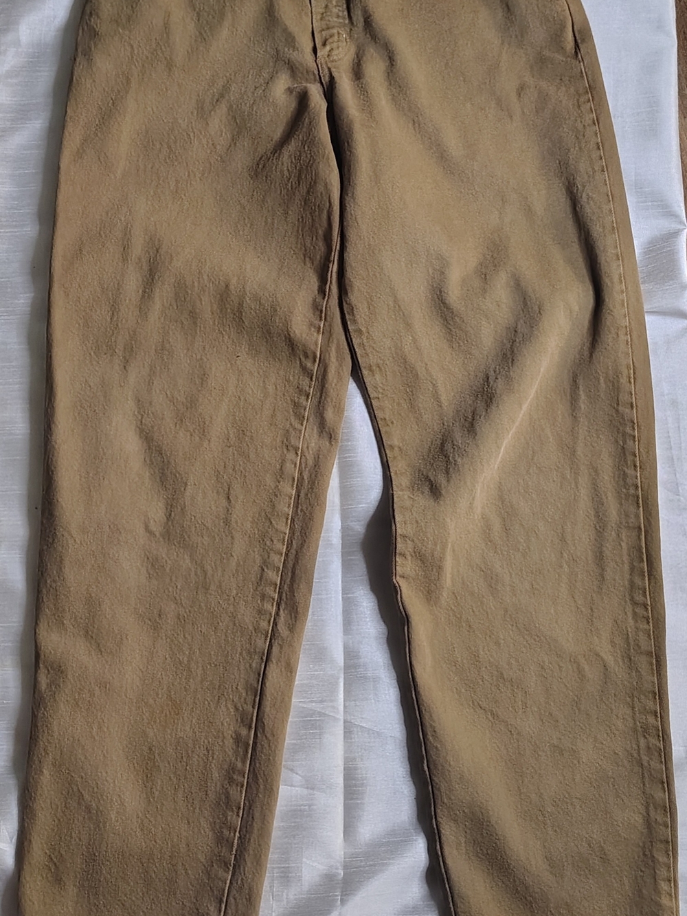 VTG Calvin Klein The American Classic Tan Wide Leg Skater Jeans 30x34